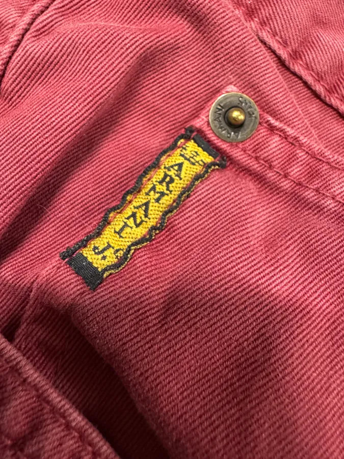 2000s Armani Red Wide Pants (L) xGugtrt 5