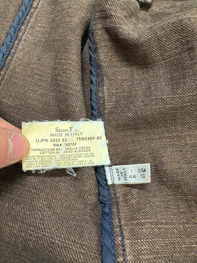 2000s Armani Samurai Denim Jacket (M) EfLmIkr 10