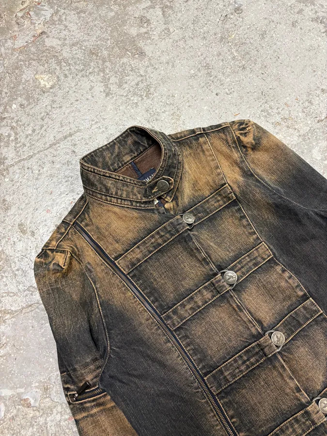 2000s Armani Samurai Denim Jacket (M) EfLmIkr 2