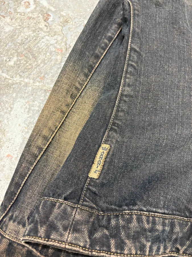 2000s Armani Samurai Denim Jacket (M) EfLmIkr 6