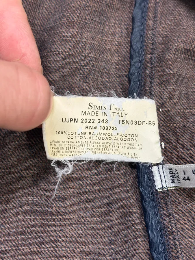 2000s Armani Samurai Faded Denim Jacket FhDJNZb 10