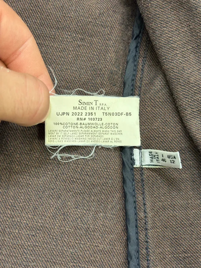 2000s Armani Samurai Faded Denim Jacket qVEQXfv 9