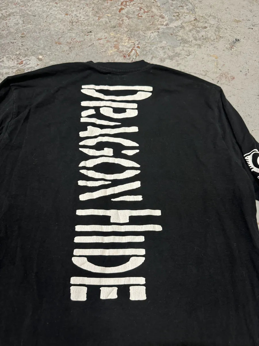 2000s Armani Sexy Dragon Raider Black Longsleeves pNyqhEk 4