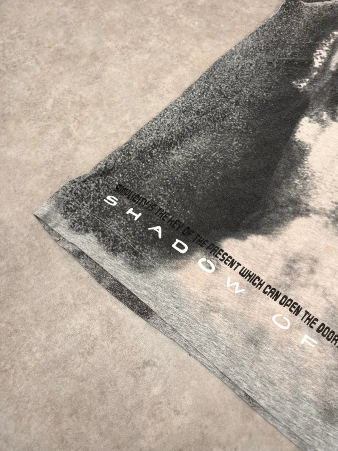 2000s Armani The Founder Blue Eyes Giorgio Grey Tank Top URRqDUY 4