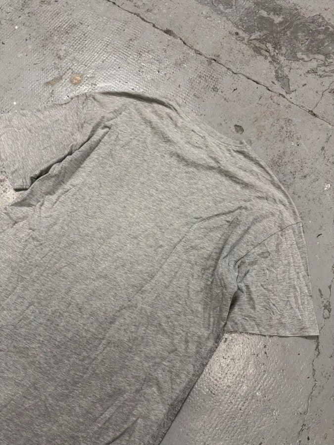 2000s Armani The Founder Giorgio Armani Print Grey T-Shirt wjPSpVQ 7