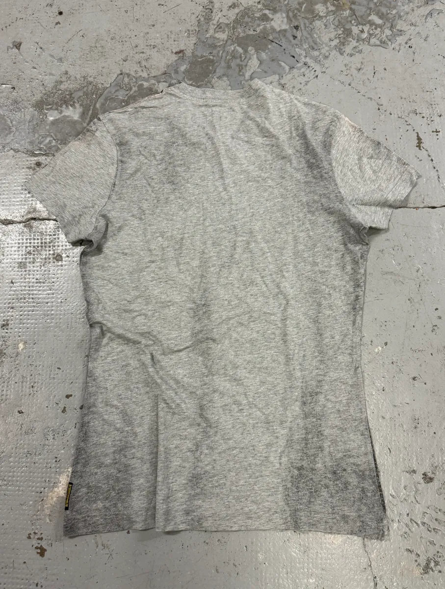 2000s Armani The Founder Giorgio Armani Print Grey T-Shirt XKVxTzt 6