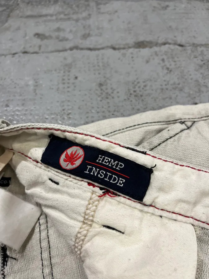 2000s Armani Tweed Light White Cozy Pants LmPNxmJ 12