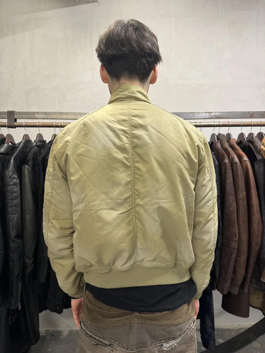 2000s Armani Utility Drift Faded Bomber Jacket AiEKEIR 3