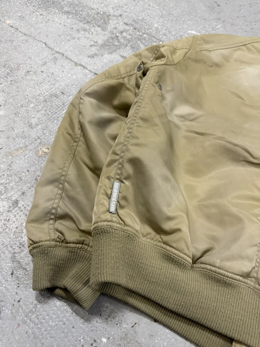 2000s Armani Utility Drift Faded Bomber Jacket AiEKEIR 5