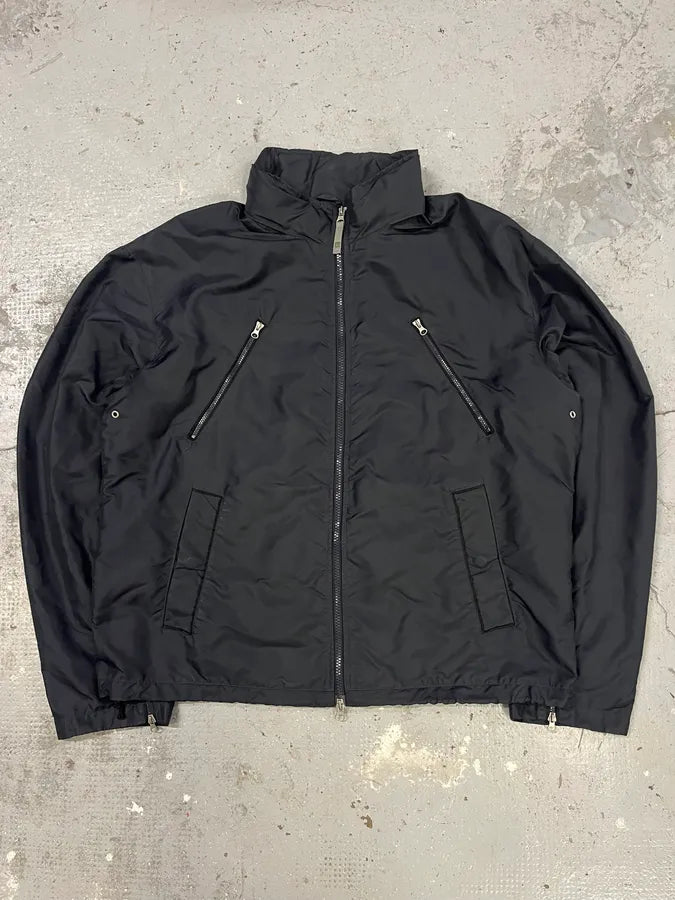 2000s Armani Utility Navy Nylon Jacket (L/XL) glPmJsL 0