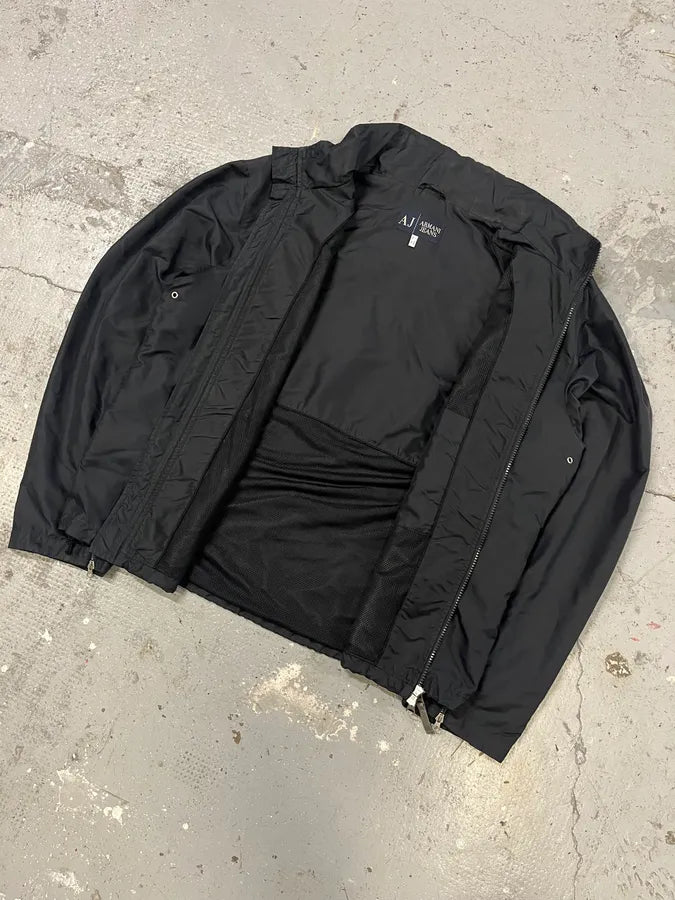 2000s Armani Utility Navy Nylon Jacket (L/XL) glPmJsL 4