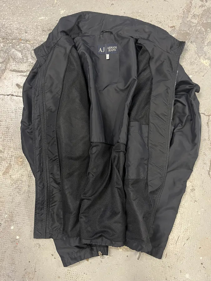 2000s Armani Utility Navy Nylon Jacket (L/XL) glPmJsL 5