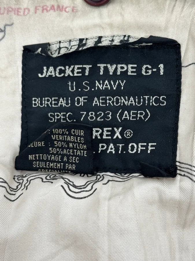 2000s Avirex Brown Pilot Aviator Bomber Jacket SoDOrBA 14