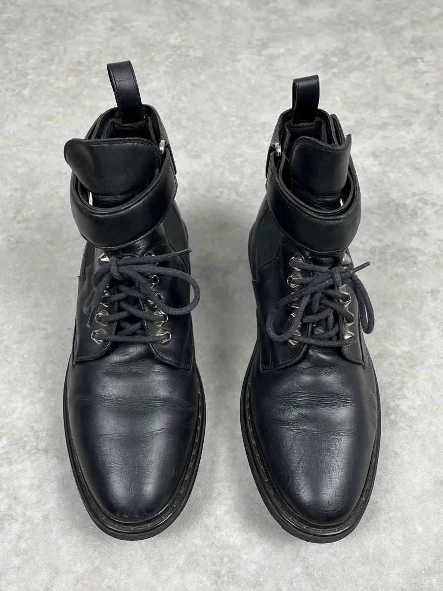 2000s Balenciaga Black Leather Low Boots JCIMFqv 1