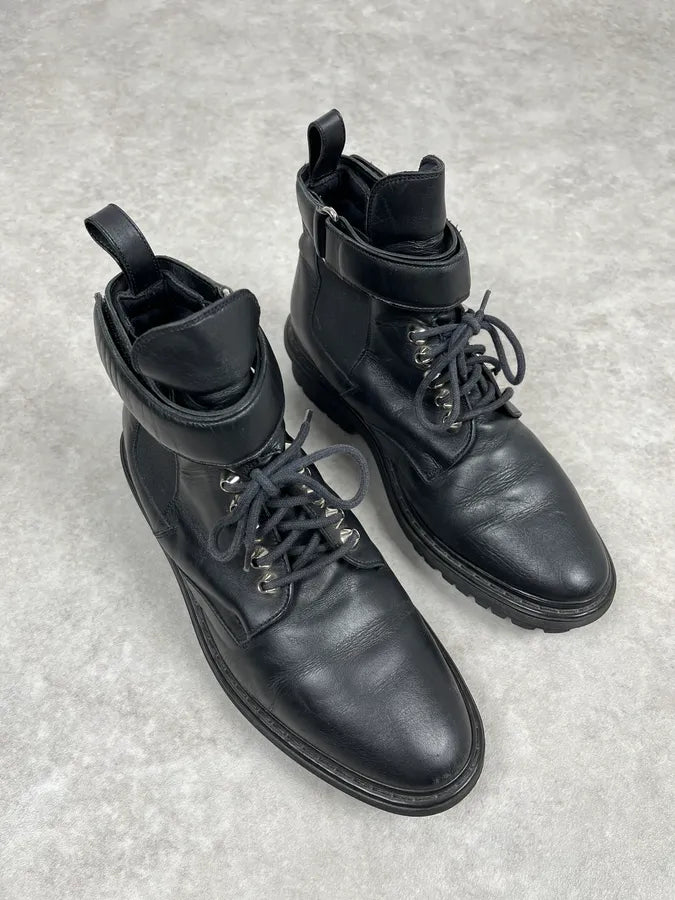 2000s Balenciaga Black Leather Low Boots JCIMFqv 4