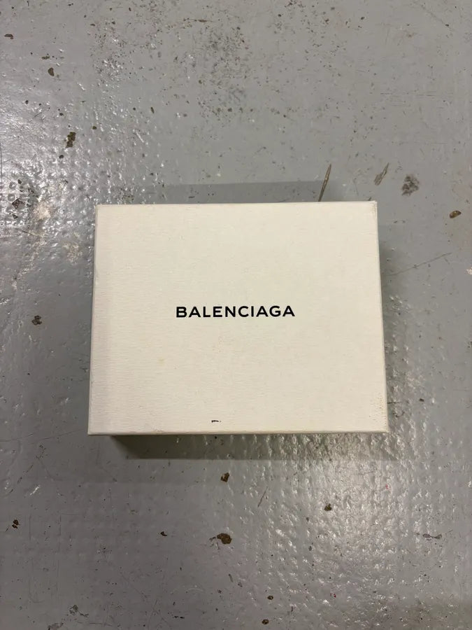 2010s Balenciaga Navy Leather Studded Arena Bracelet qgCxxQl 8