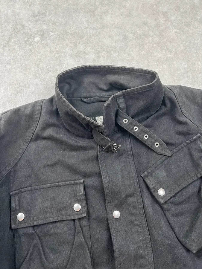 AW2004 Balenciaga Black Multi-Pocket Jacket by Nicolas Ghesquière gwylPbI 4