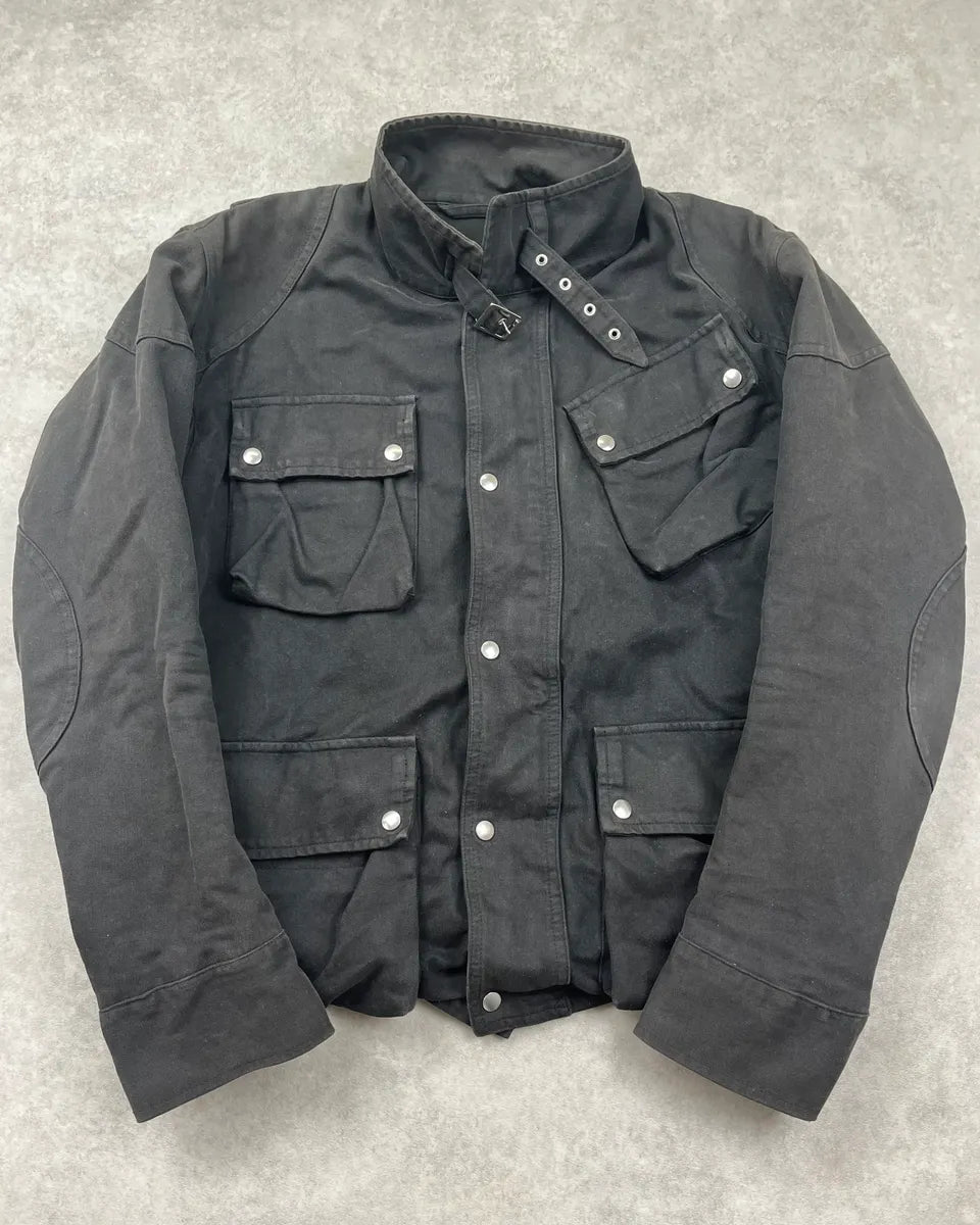 AW2004 Balenciaga Black Multi-Pocket Jacket by Nicolas Ghesquière gwylPbI 2
