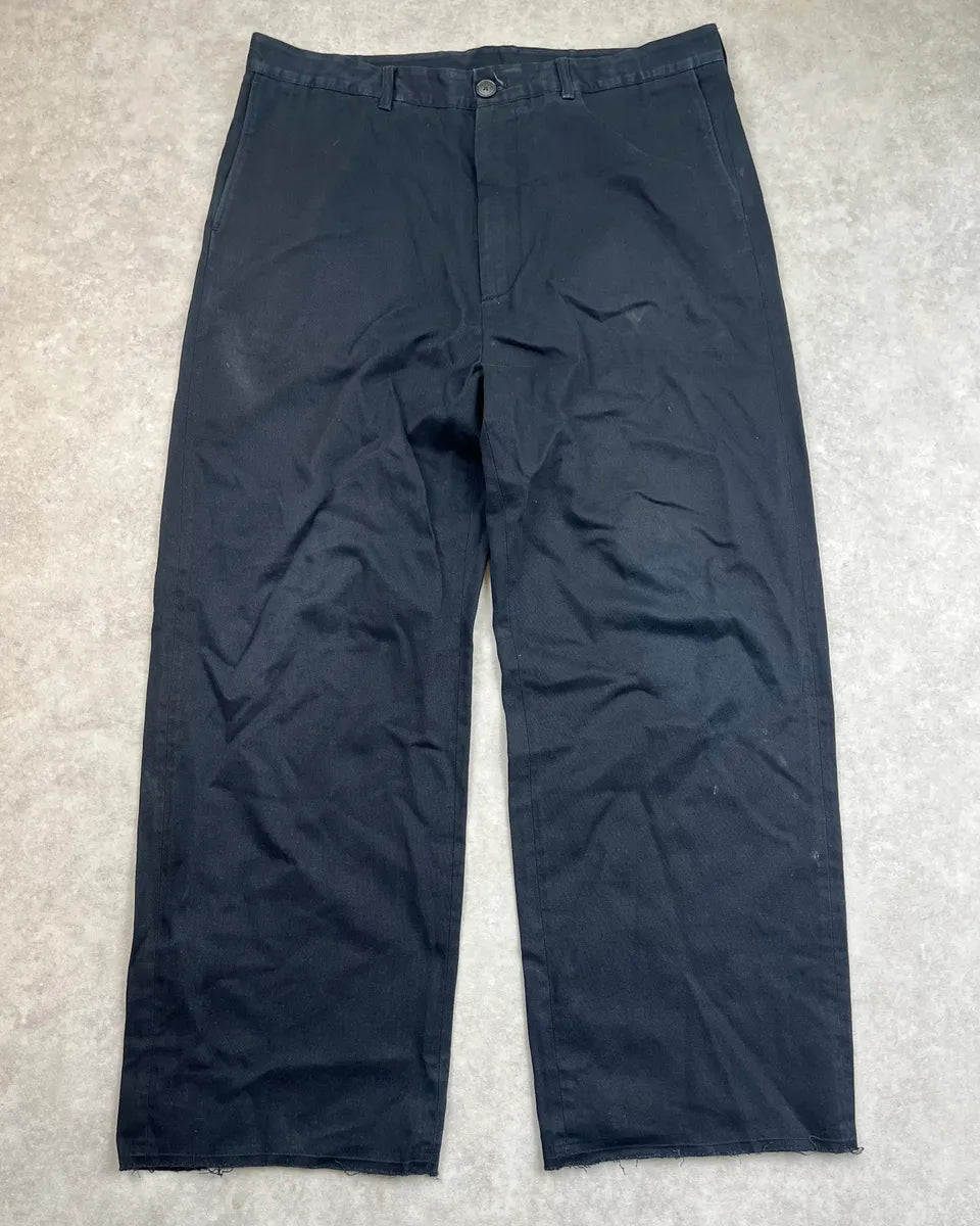 AW2016 Balenciaga Black Cozy Large Pants TGyyUBg 3