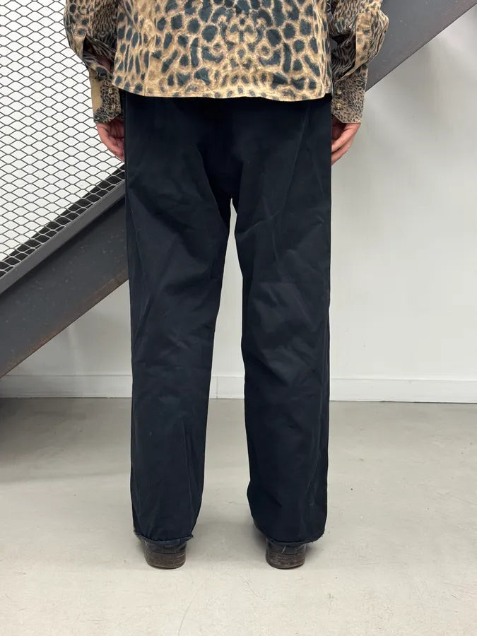 AW2016 Balenciaga Black Cozy Large Pants TGyyUBg 2