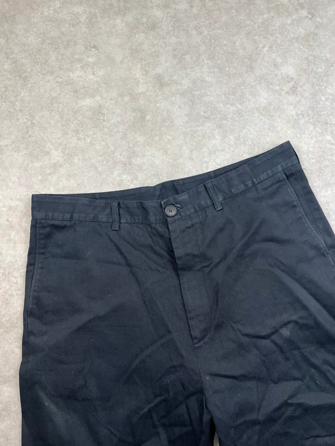 AW2016 Balenciaga Black Cozy Large Pants TGyyUBg 5