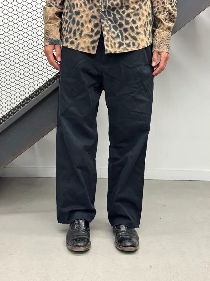 AW2016 Balenciaga Black Cozy Large Pants TGyyUBg 0