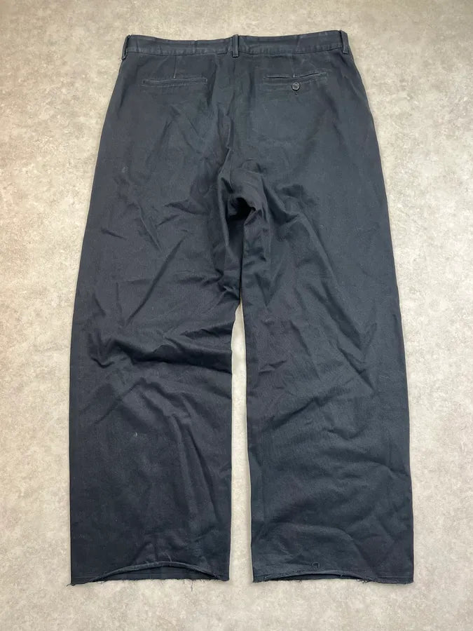 AW2016 Balenciaga Black Cozy Large Pants TGyyUBg 6