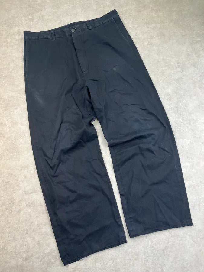 AW2016 Balenciaga Black Cozy Large Pants TGyyUBg 4