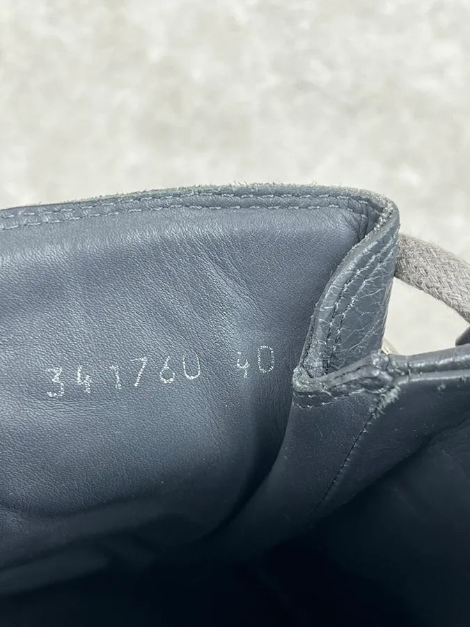 2000s Balenciaga Grey Arena High Leather Top Sneakers BeVZIGM 9
