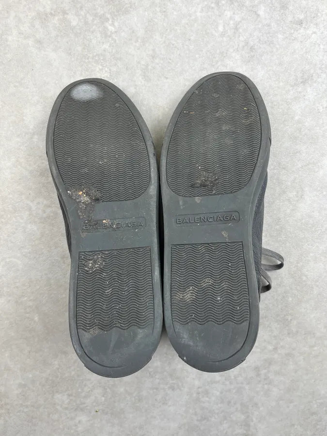 2000s Balenciaga Grey Arena High Leather Top Sneakers BeVZIGM 6