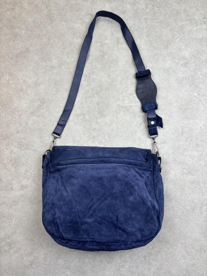 2000s Balenciaga Navy Denim City Shoulder Bag udfGFJj 12