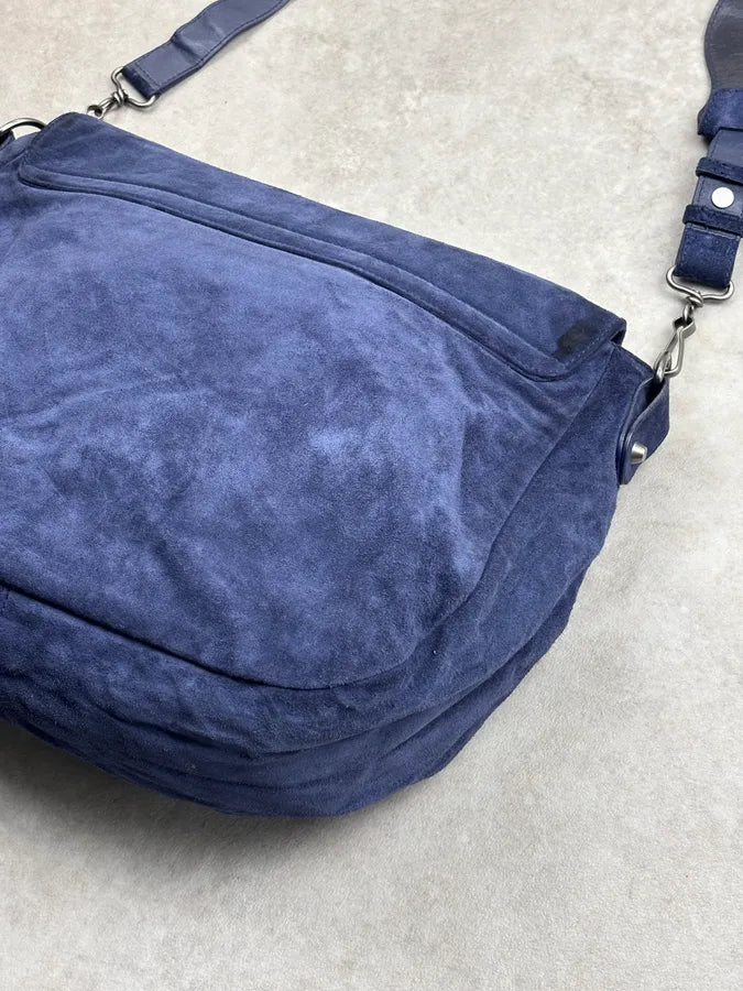 2000s Balenciaga Navy Denim City Shoulder Bag udfGFJj 13