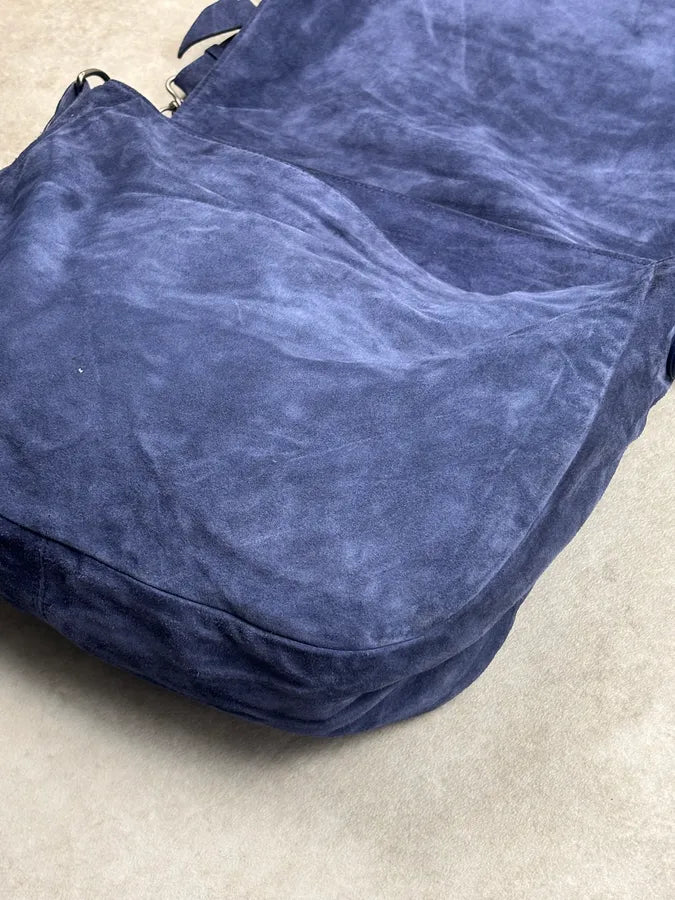 2000s Balenciaga Navy Denim City Shoulder Bag udfGFJj 9