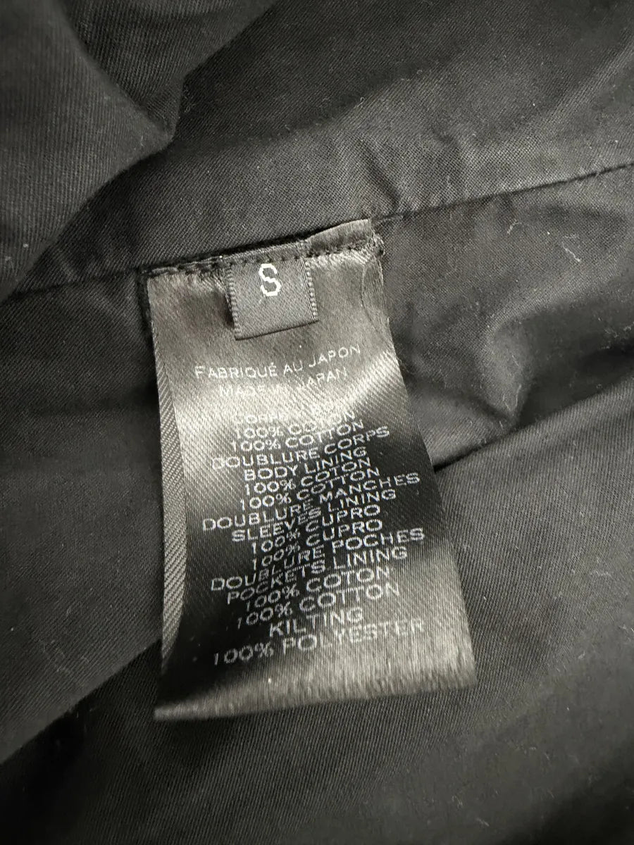 2000s Balmain Biker Black Horpist Leather Jacket iEWepCa 10