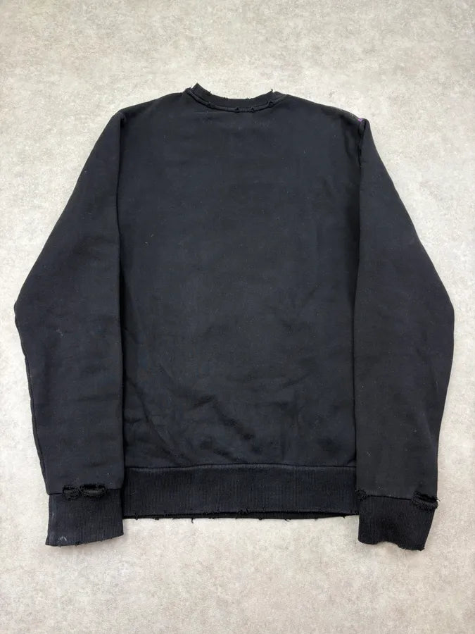 AW2018 Balmain Black Astro Zip Sweater sbYcgQX 5