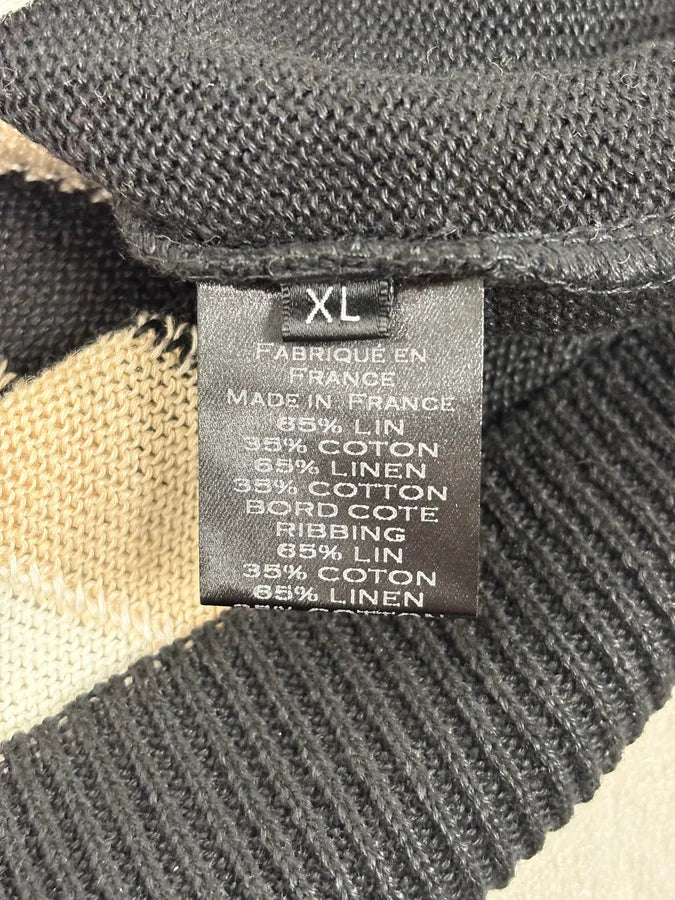 SS2016 Balmain Black Union Jack Wool Distressed Sweater HXYFzUW 11