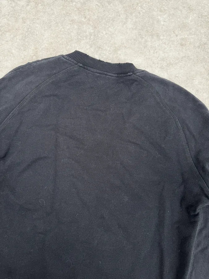 2010s Balmain Black Zip-Shoulder Distressed Sweater IJTgfvO 5