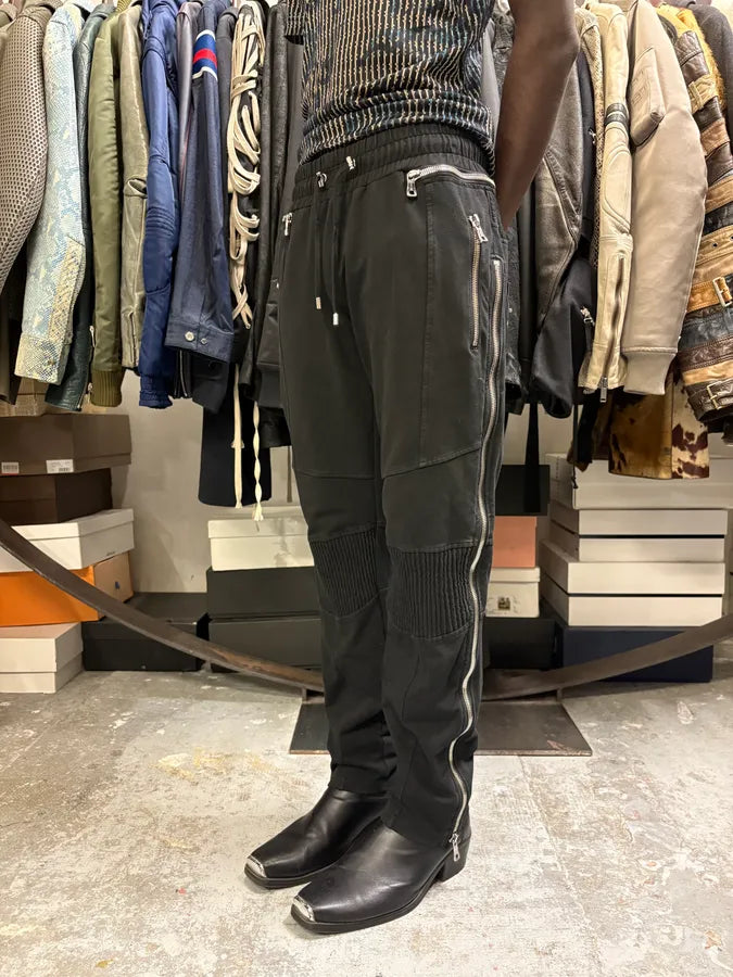 2000s Balmain Full Zip Black Joggers sKcCrMJ 2