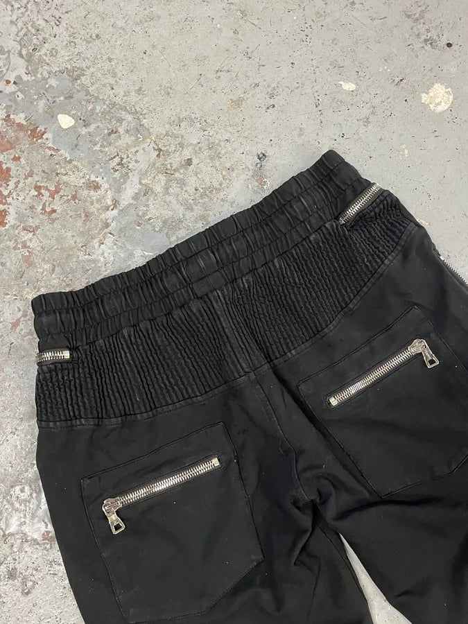 2000s Balmain Full Zip Black Joggers sKcCrMJ 7