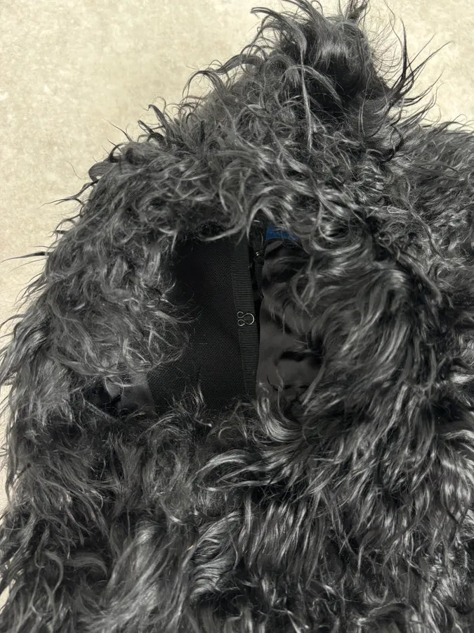 2000s Balmain Fur Black Vest Jacket PCjwJnu 9