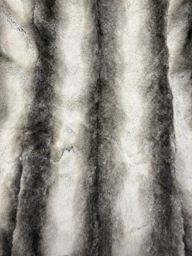 2000s Balmain Gradient Sand Long Fur Coat AyEiynH 7