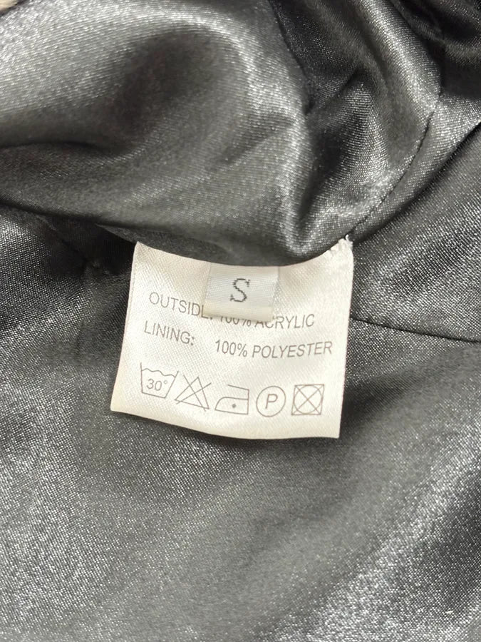 2000s Balmain Gradient Sand Long Fur Coat AyEiynH 9