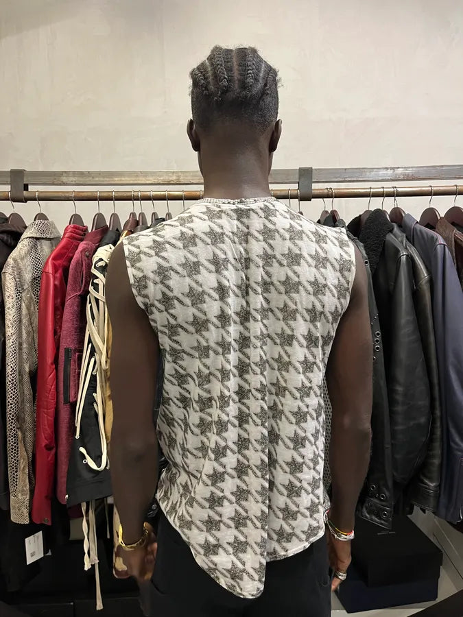 2000s Balmain Prestigious Grey Tank Top ARYOHvZ 2