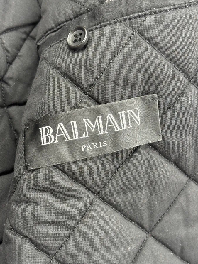 AW2016 Balmain Red Velvet Embroidered Bomber Jacket nukfPOC 9