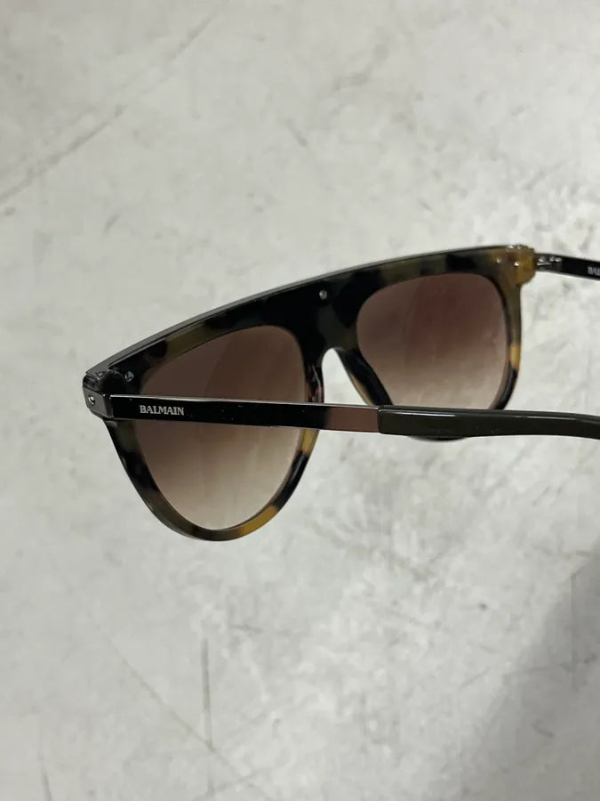 2000s Balmain Tortoiseshell Sunglasses rLMHzOn 9