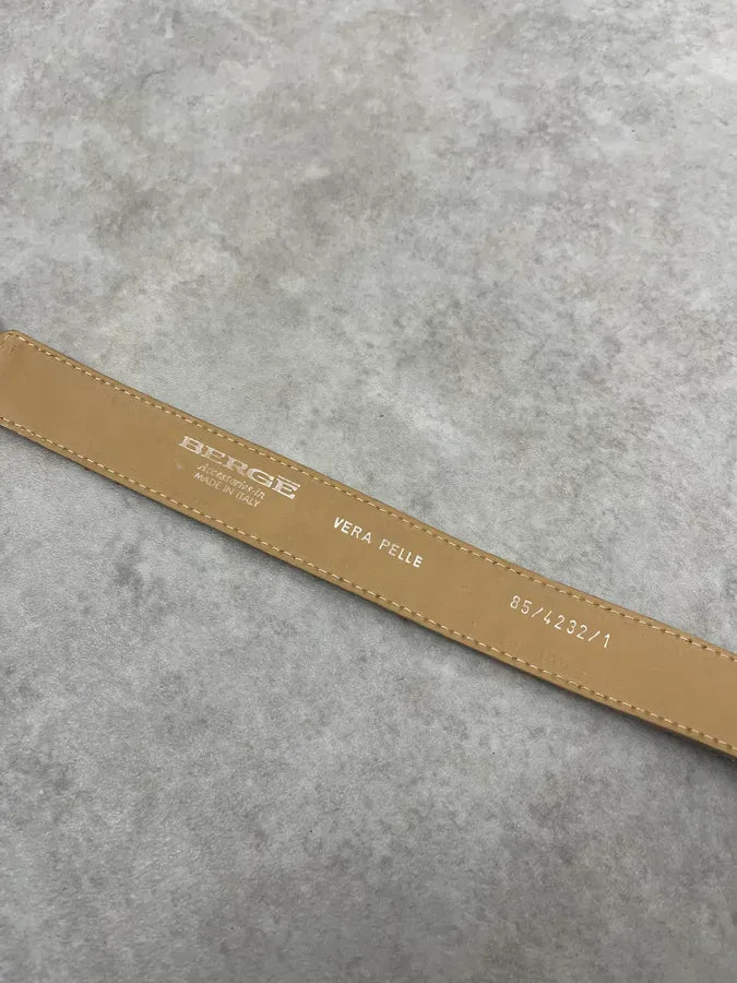 2000s Berge Snake Effect Ornament Belt goHnboi 8