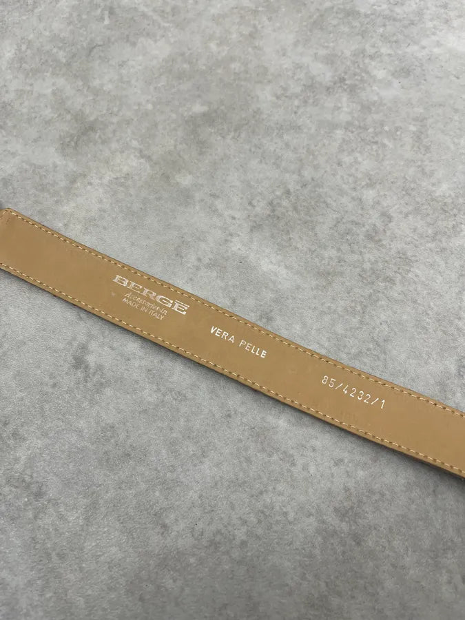 2000s Berge Snake Effect Ornament Belt goHnboi 8