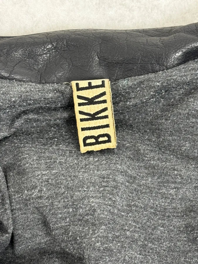 2000s Dirk Bikkembergs Minimalist Black Leather Jacket DJhFlmv 9