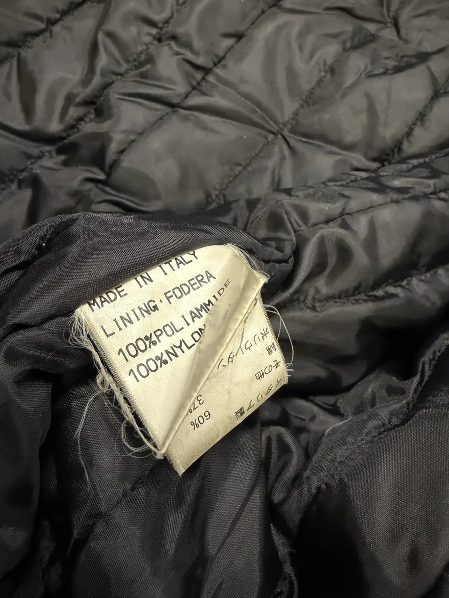 2000s Bikkembergs Black Faux Leather Buttoned Jacket DKNRIlT 7