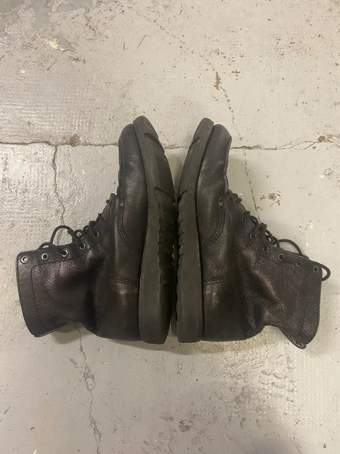 2000s Bikkembergs Black Leather Boots jfaMaZA 2